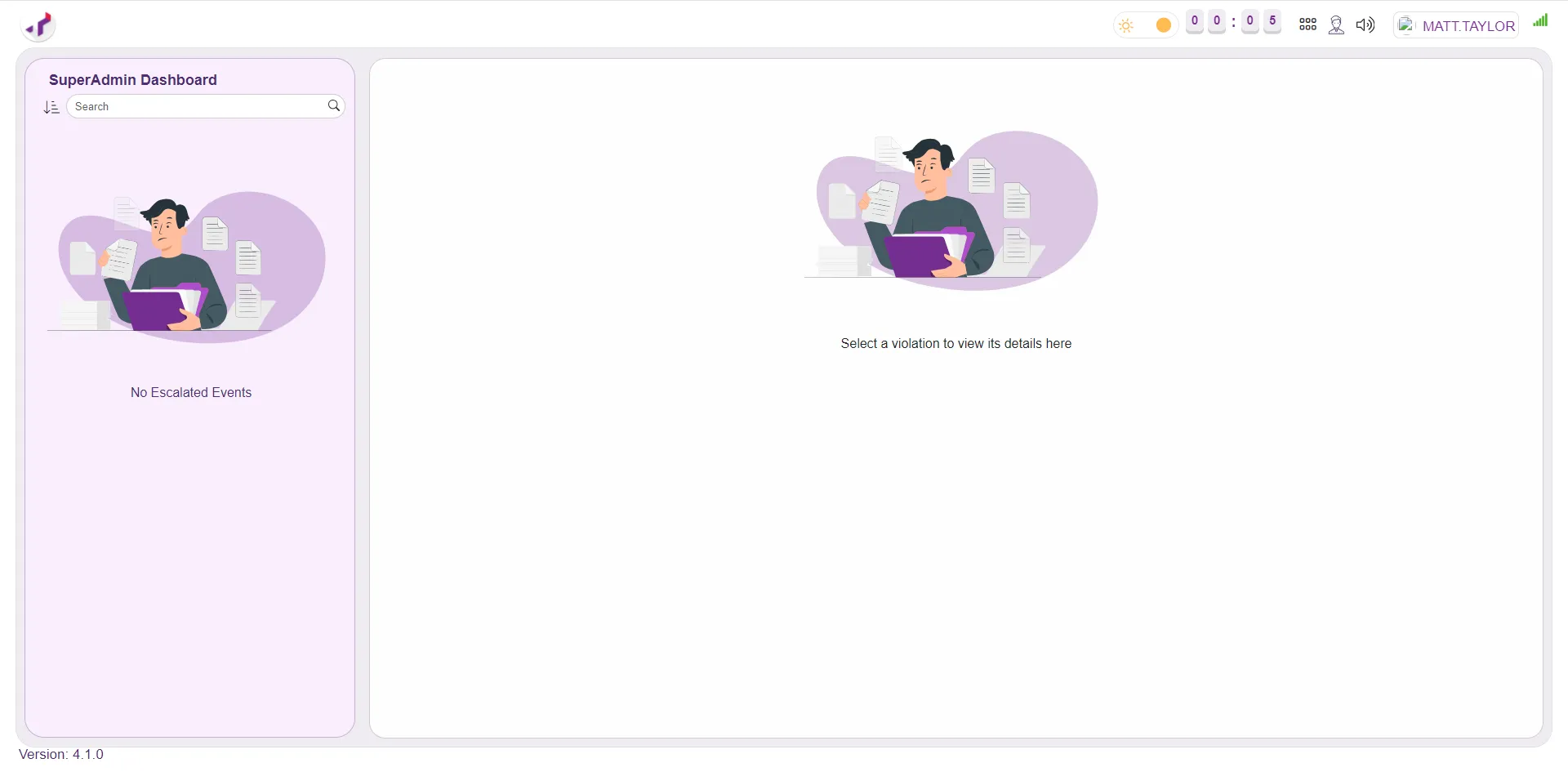 SuperAdmin Dashboard