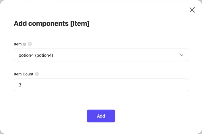 Package configuration example Package configuration example