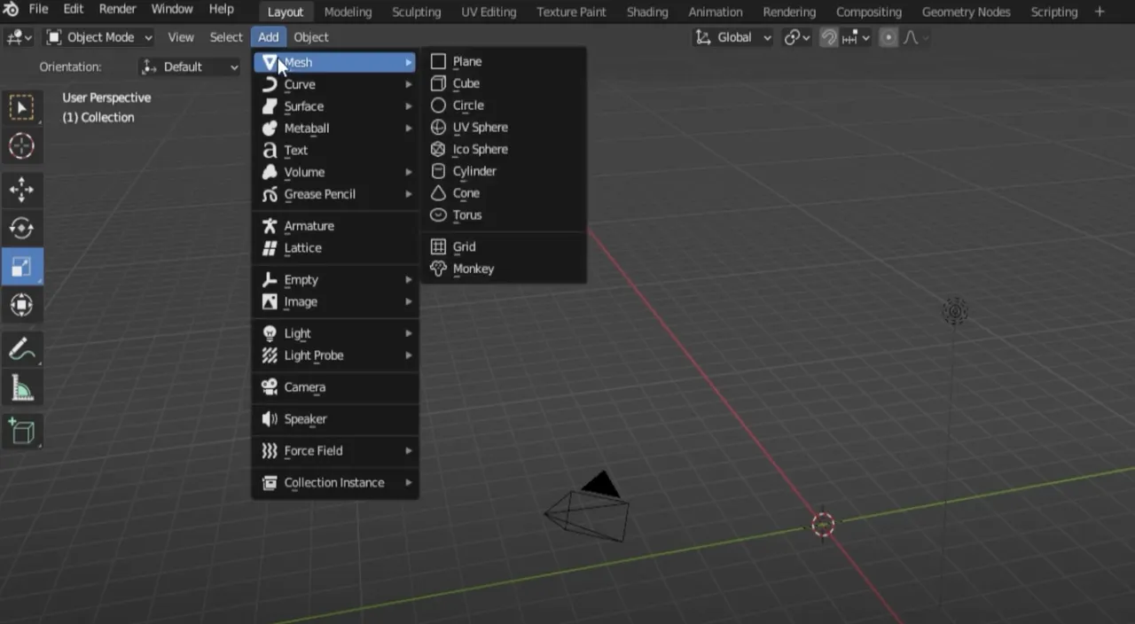 Exploring the 3D Blender Interface - Studio Guide