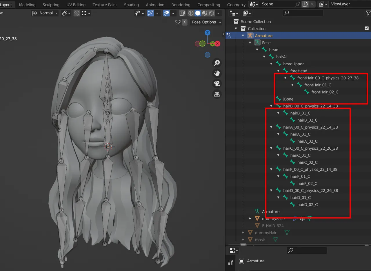 Rigging - Hair - Studio Guide