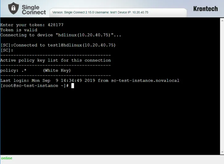 SSH Connection Using MFA Token SSH Connection Using MFA Token