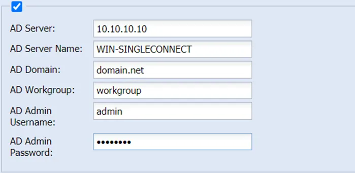 802.1x Active Directory Configuration 802.1x Active Directory Configuration