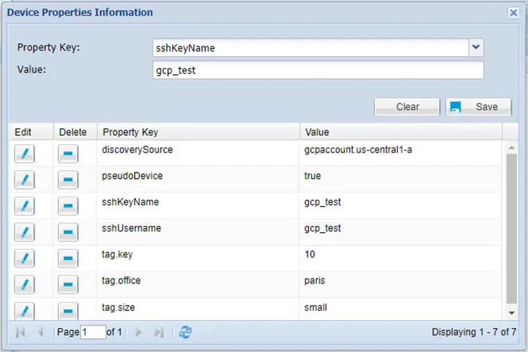 SSH Key Name