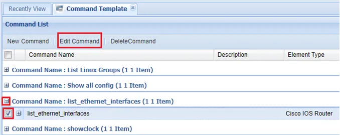 Edit Command Edit Command