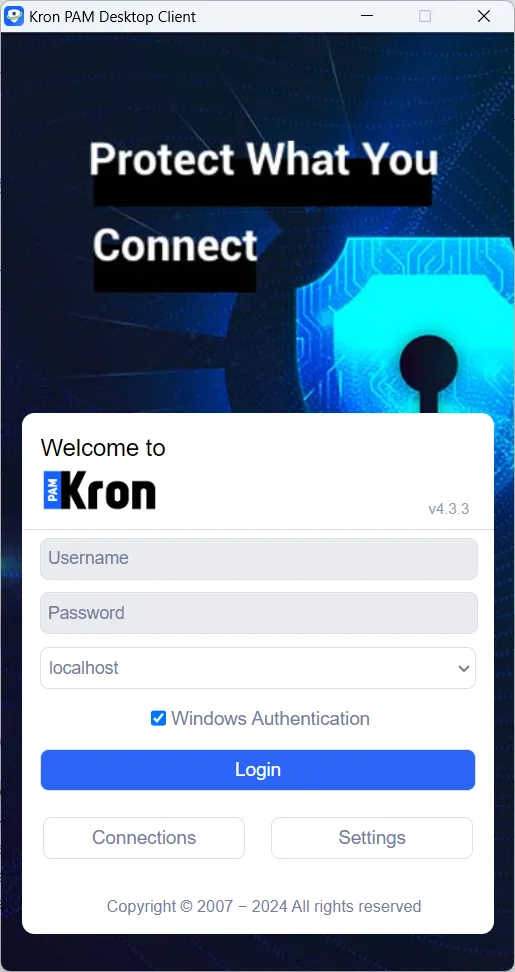 Kron PAM Desktop Client 