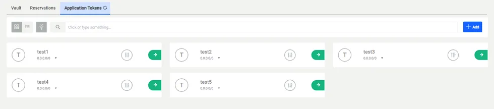 Application Token Accounts Application Token Accounts