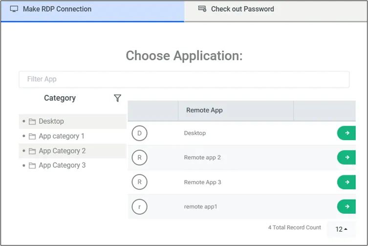 Remote Application Access