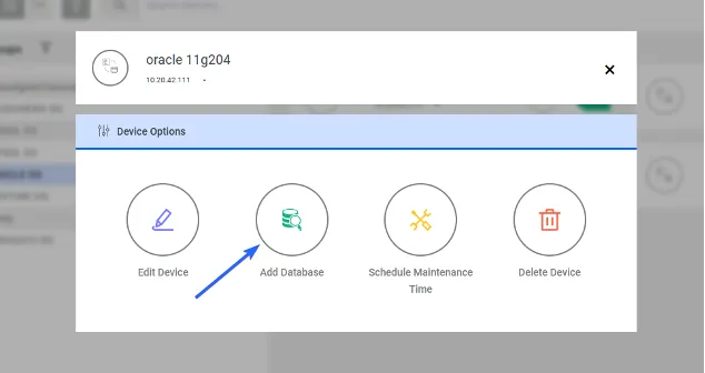 Database Device Addition