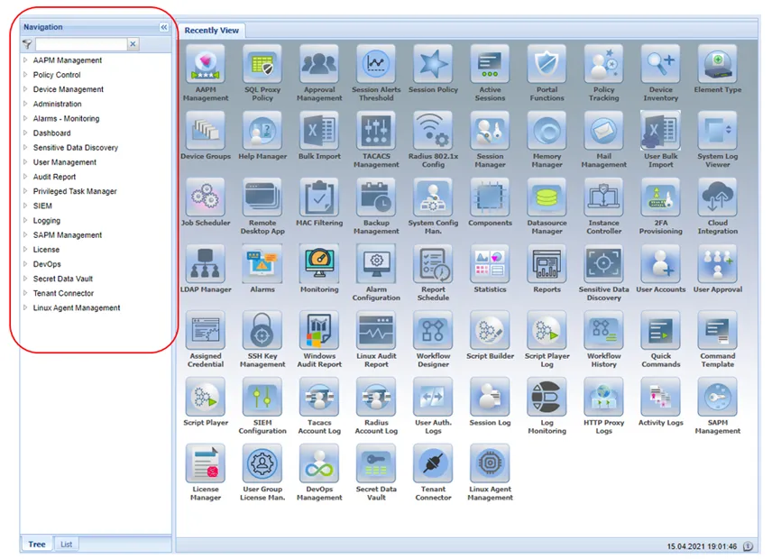 Navigation Pane