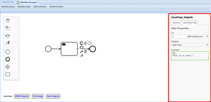 Sample Mail Properties