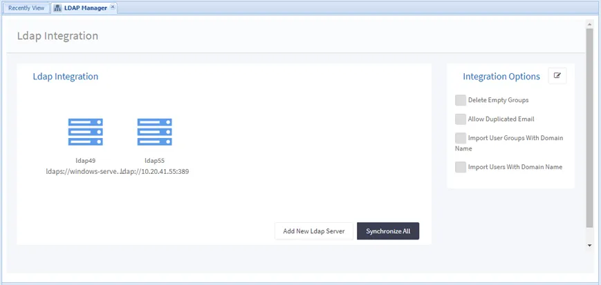 LDAP Manager LDAP Manager