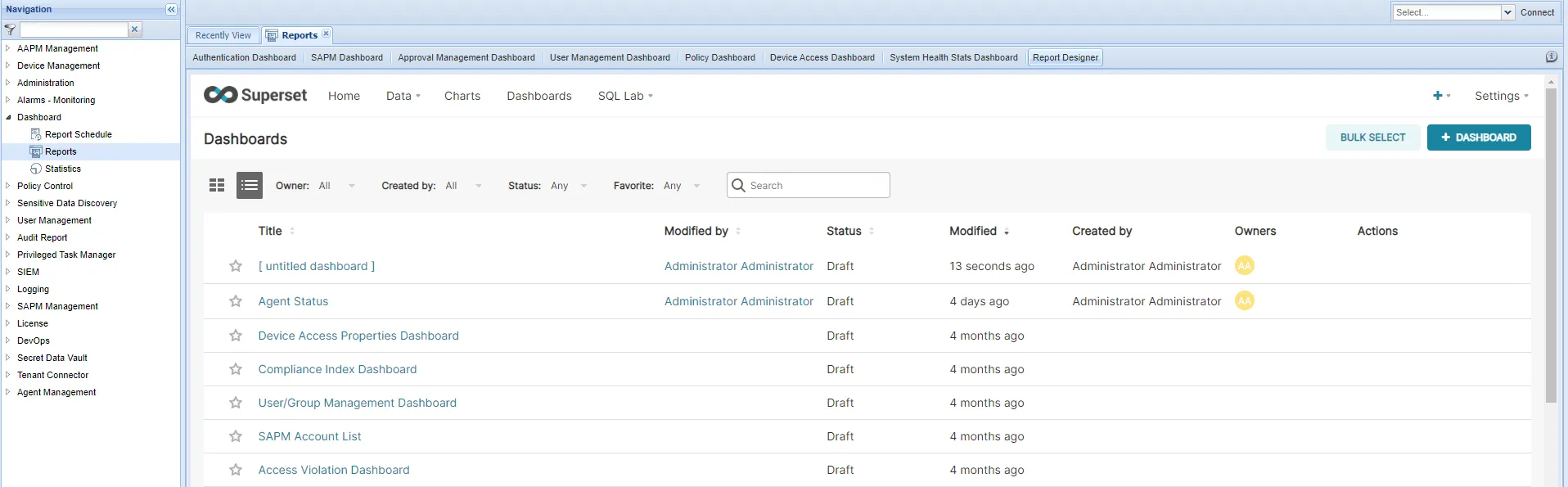 Adding New Dashboards Adding New Dashboards