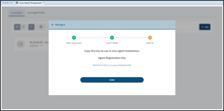 Generating Registration Key Generating Registration Key