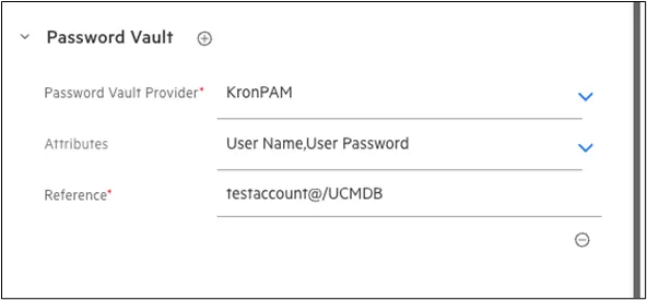  Adding credential configuration