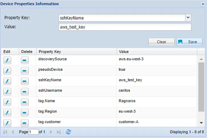 SSH Key Name