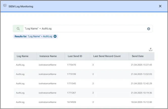 Log Monitoring Search Log Monitoring Search