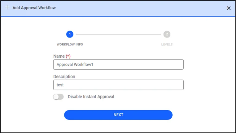 Agregar Approval Workflow