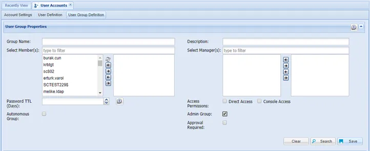 Admin Group