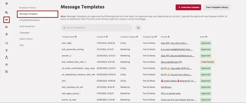 Simplified Broadcast - Engati Product Docs