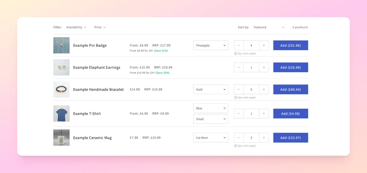 Shopify B2B Dawn Theme - Wholesale ready - SparkLayer Docs