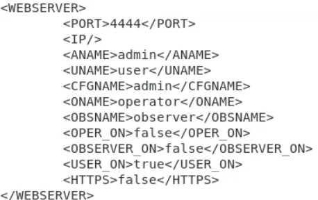 config.xml sample config.xml sample