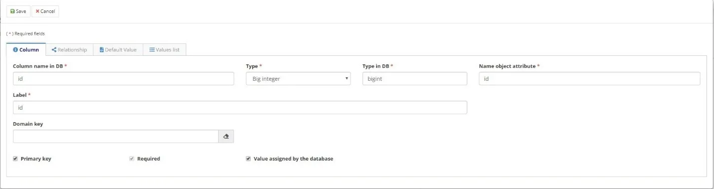 Figure 4 - Adding New Columns