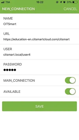 Figure 3 - New Connection
