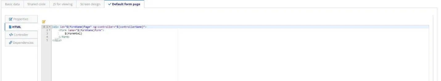 Figure 4 - HTML