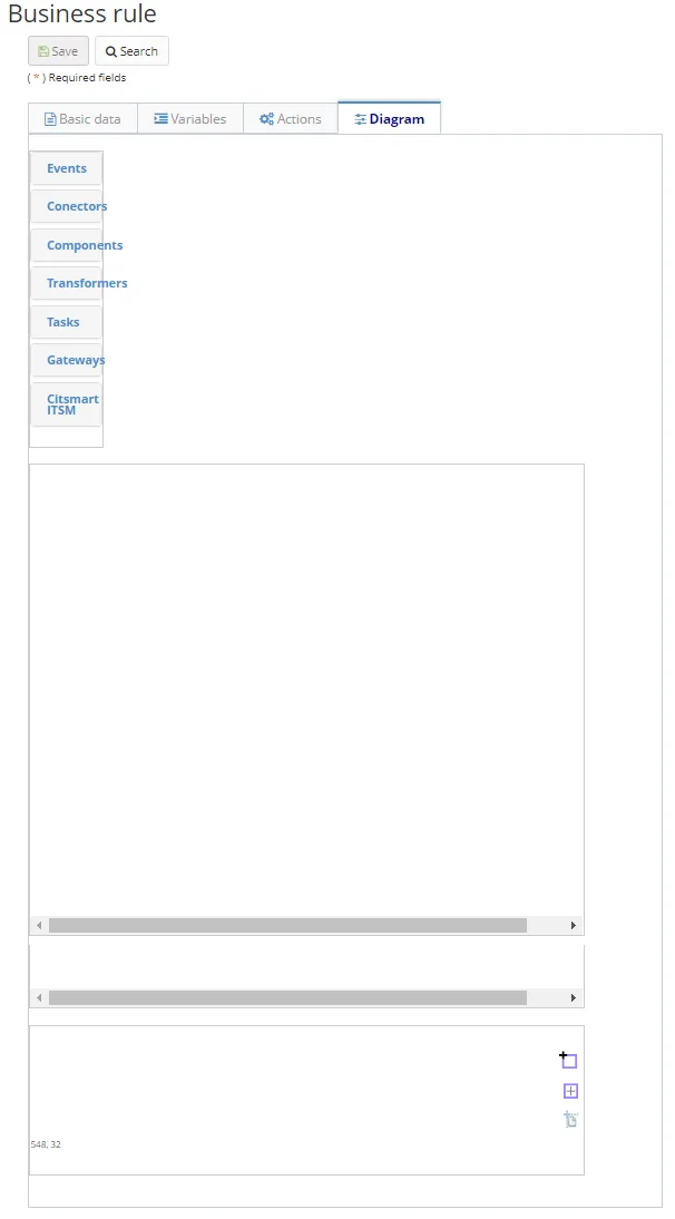 Figure 8 - Business Rule Registration / Editing Screen - Flow Type (Continued) Figure 8 - Business Rule Registration / Editing Screen - Flow Type (Continued)