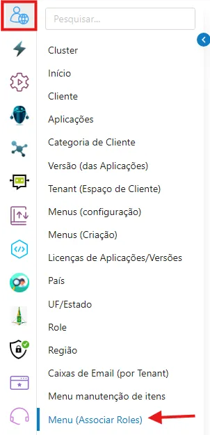Associar Roles de App