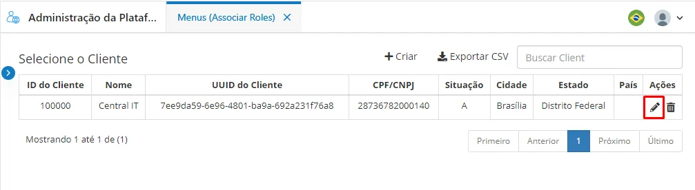 Associar Roles de App