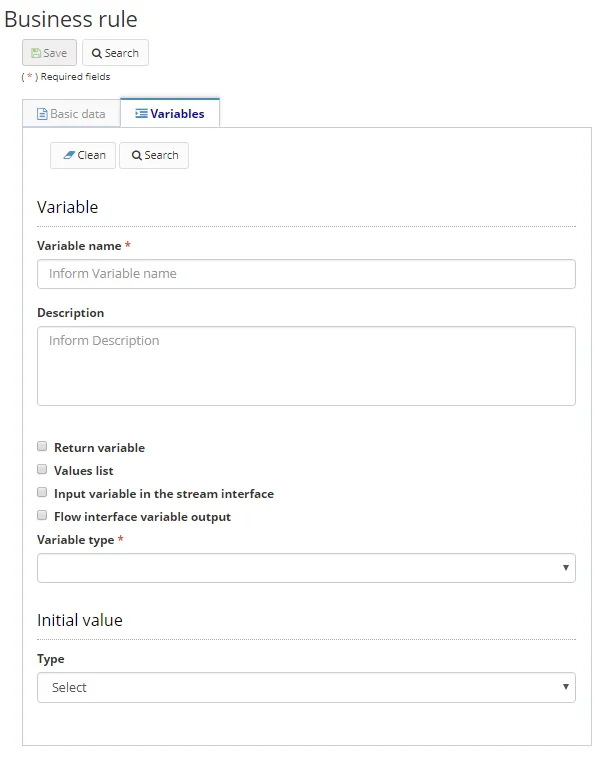 Figure 10 - Business Rule Registration / Editing Screen - Script Type (Continued) Figure 10 - Business Rule Registration / Editing Screen - Script Type (Continued)