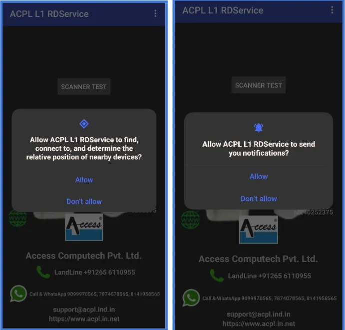 APCL L1 RD Service App APCL L1 RD Service App