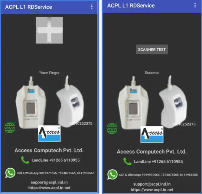 APCL L1 RD Service App