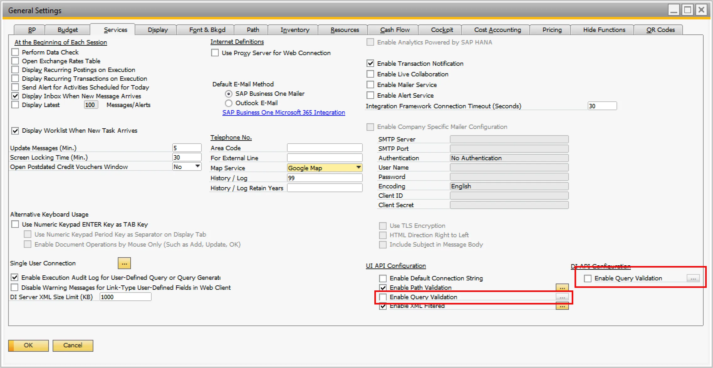 General Settings General Settings