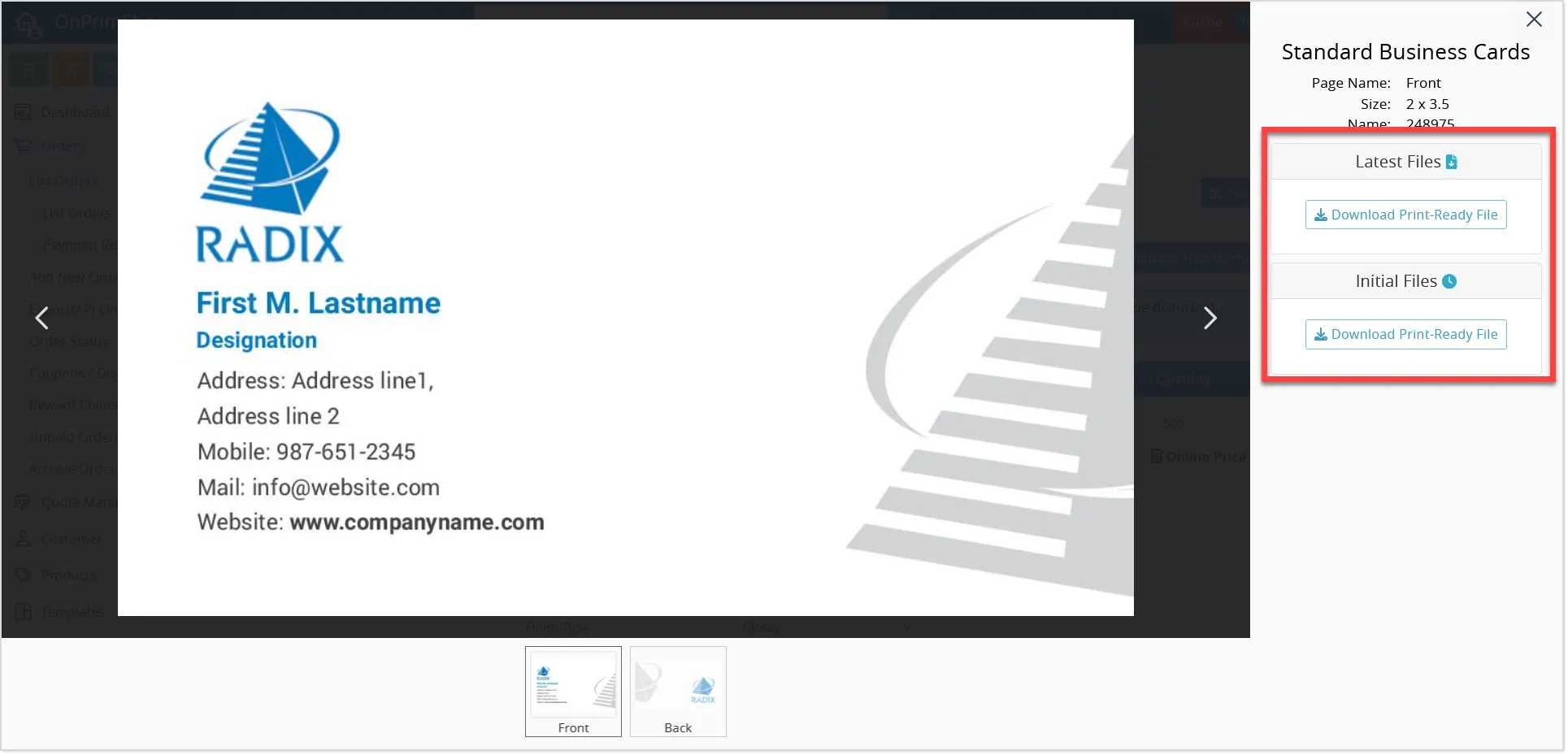 Document image