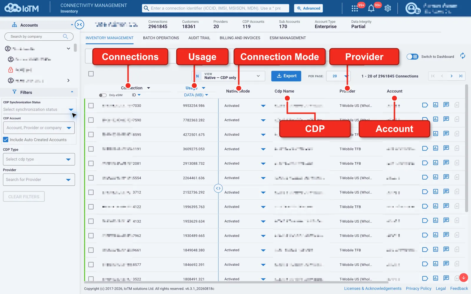 Current UI figure 105: 105b-inventory-columns