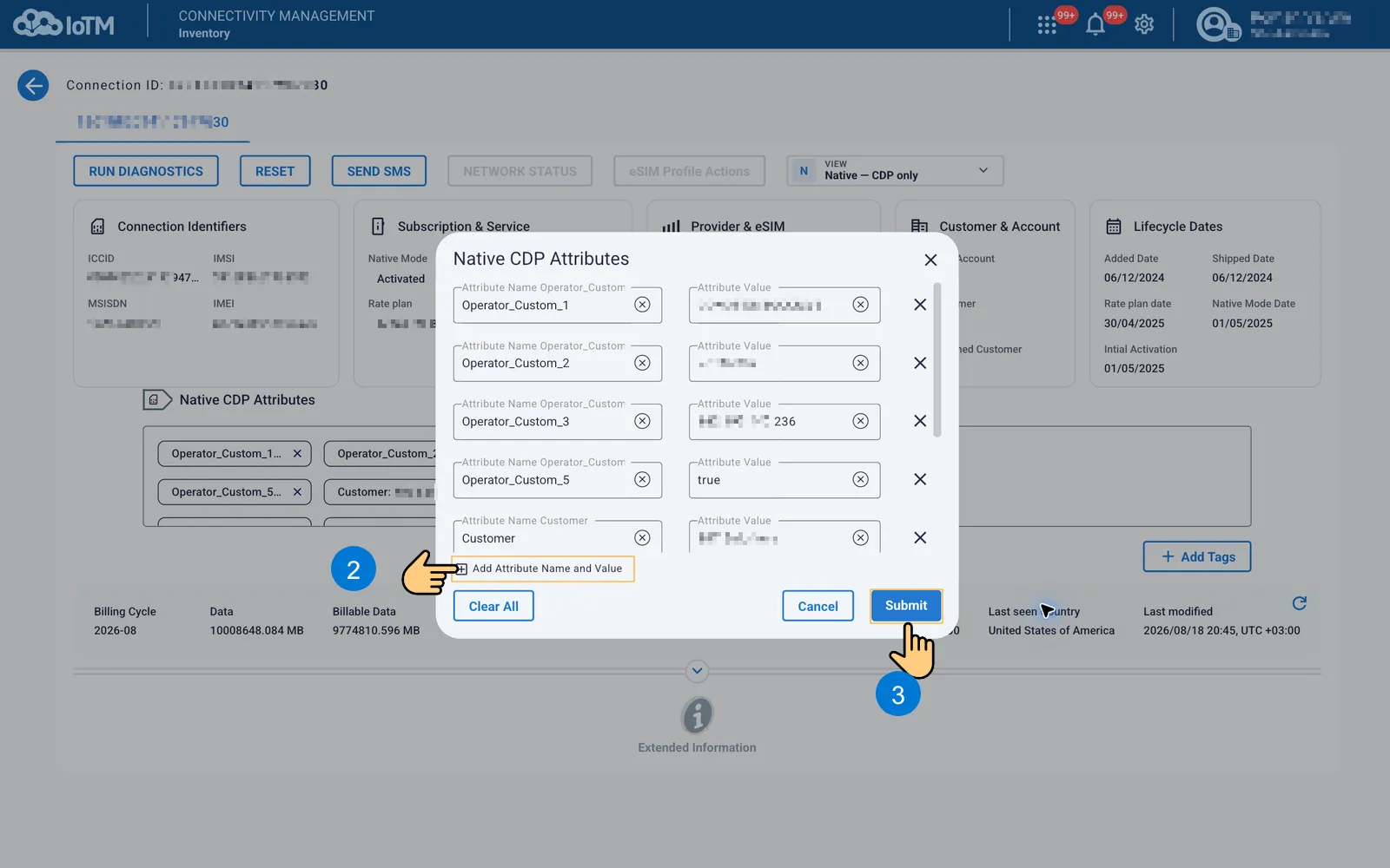 Current UI figure 124: 124b-native-attributes-dialog