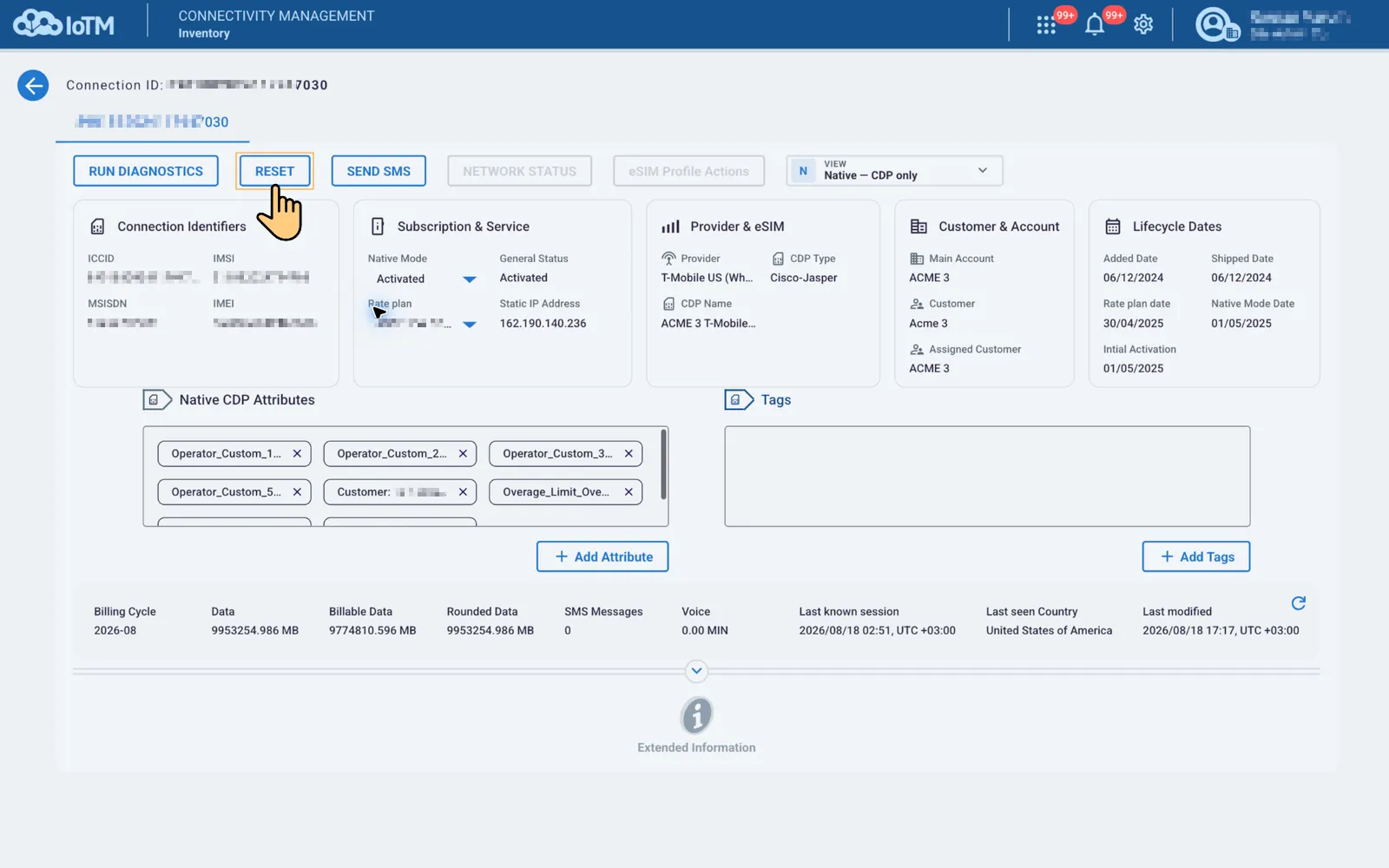 Current UI figure 129: 129c-reset-from-details