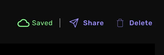 Sharing button