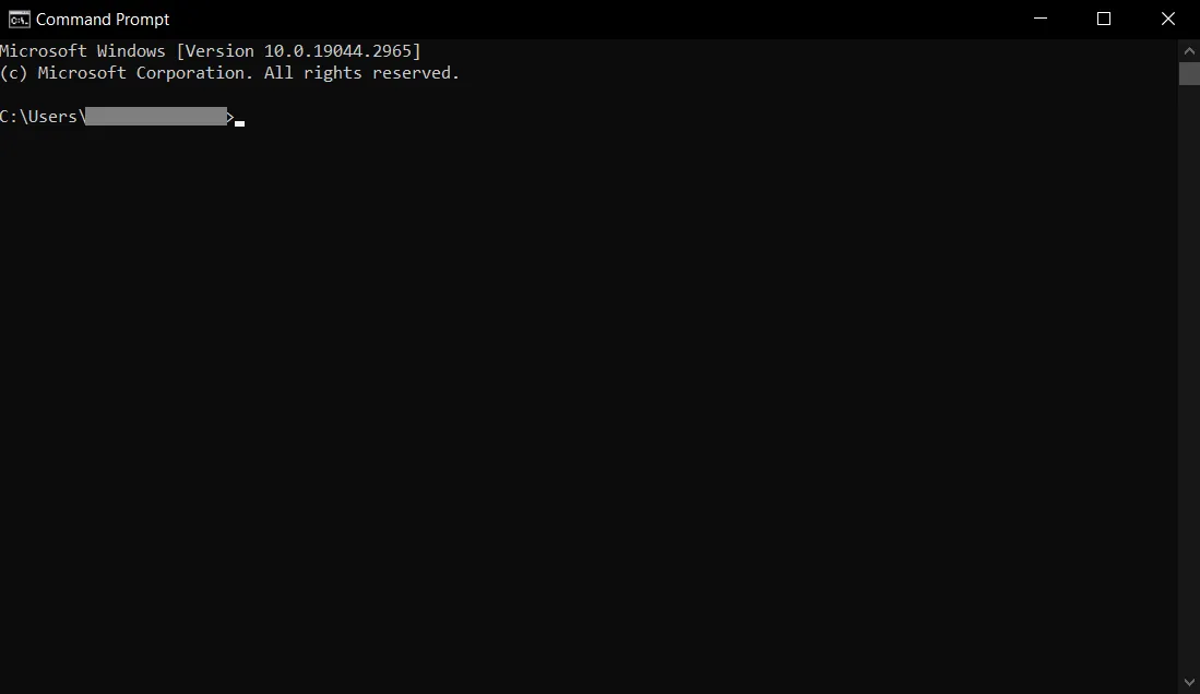 Command Prompt Command Prompt