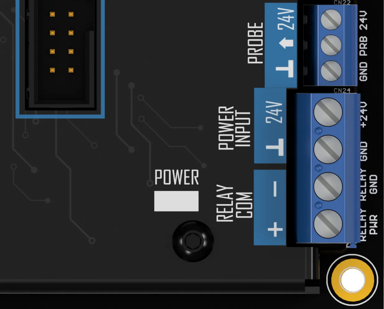 CNC530 powered off CNC530 powered off