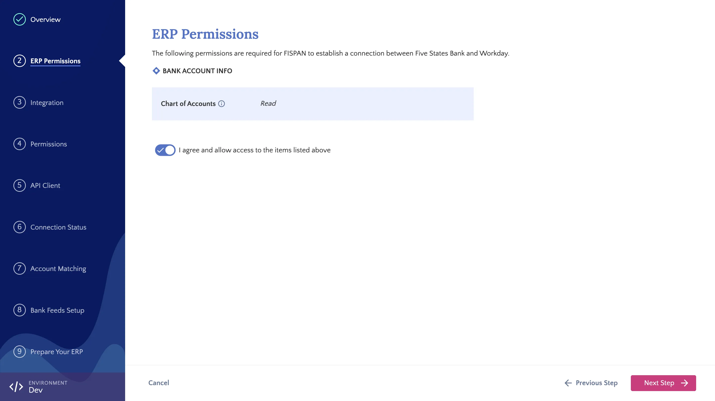 Accept Permissions