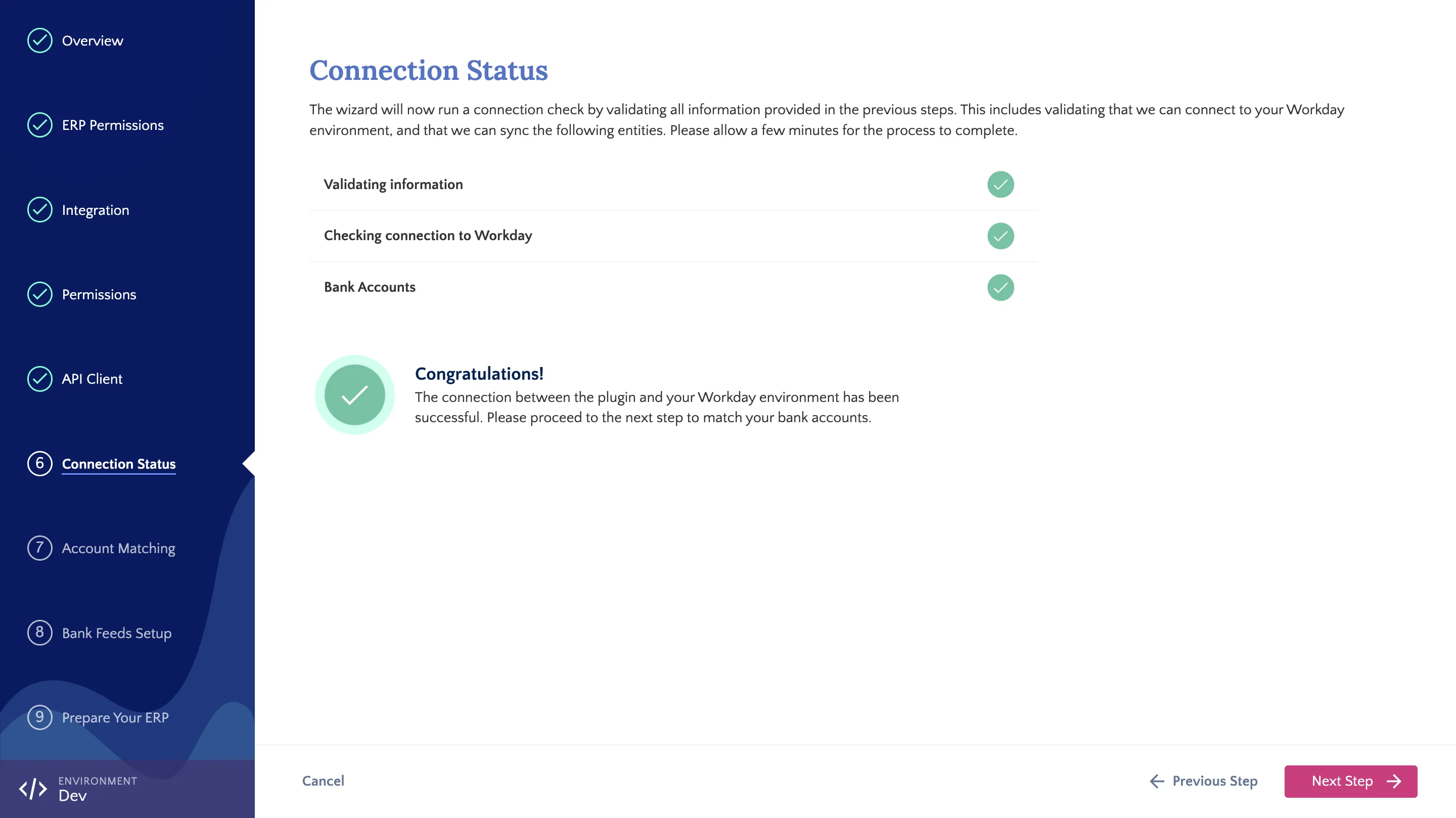 Connection Successful