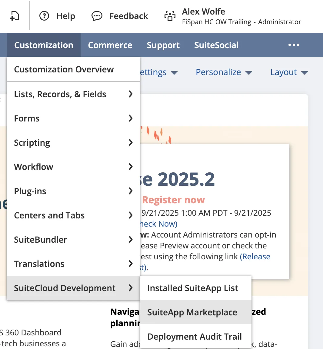 SuiteApp Marketplace