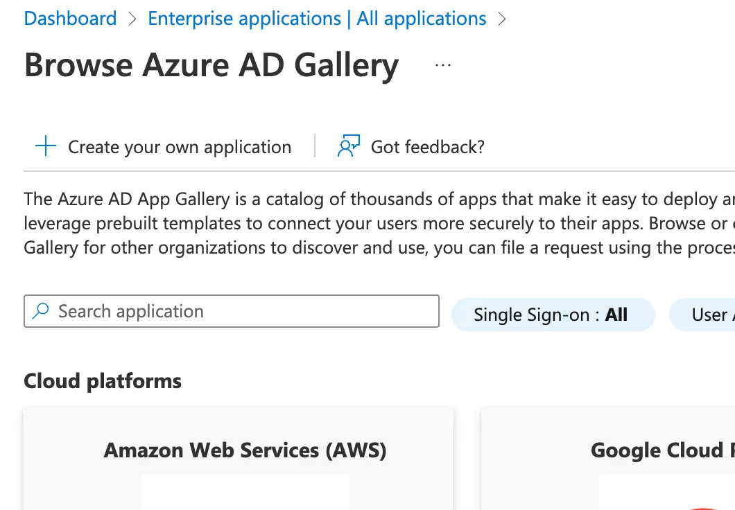 New application New application