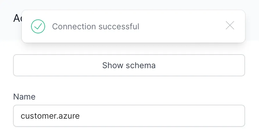 Testing SQL connection