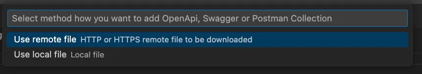 File options File options