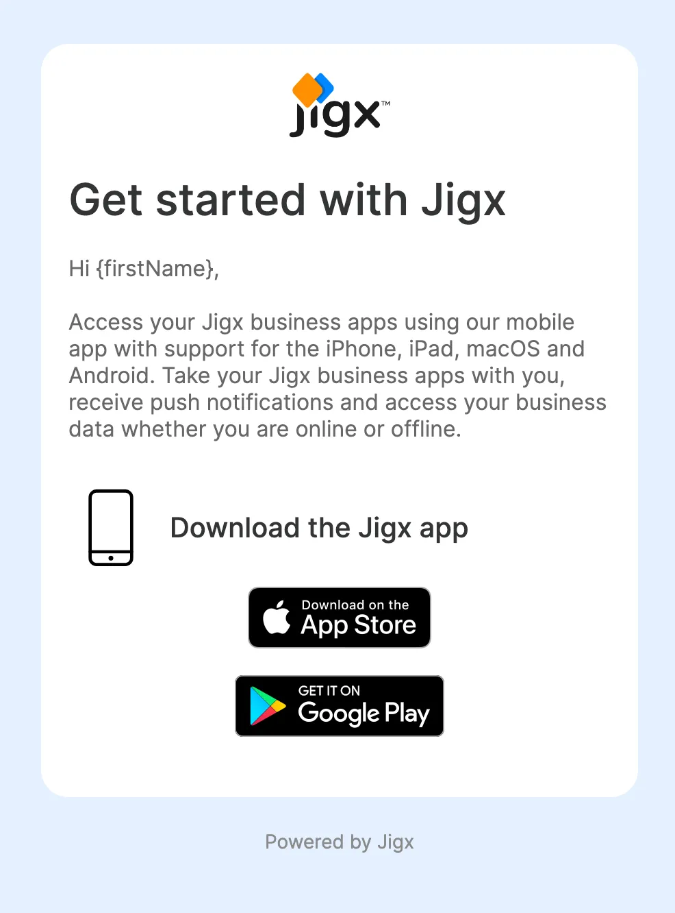 Default invite template Default invite template