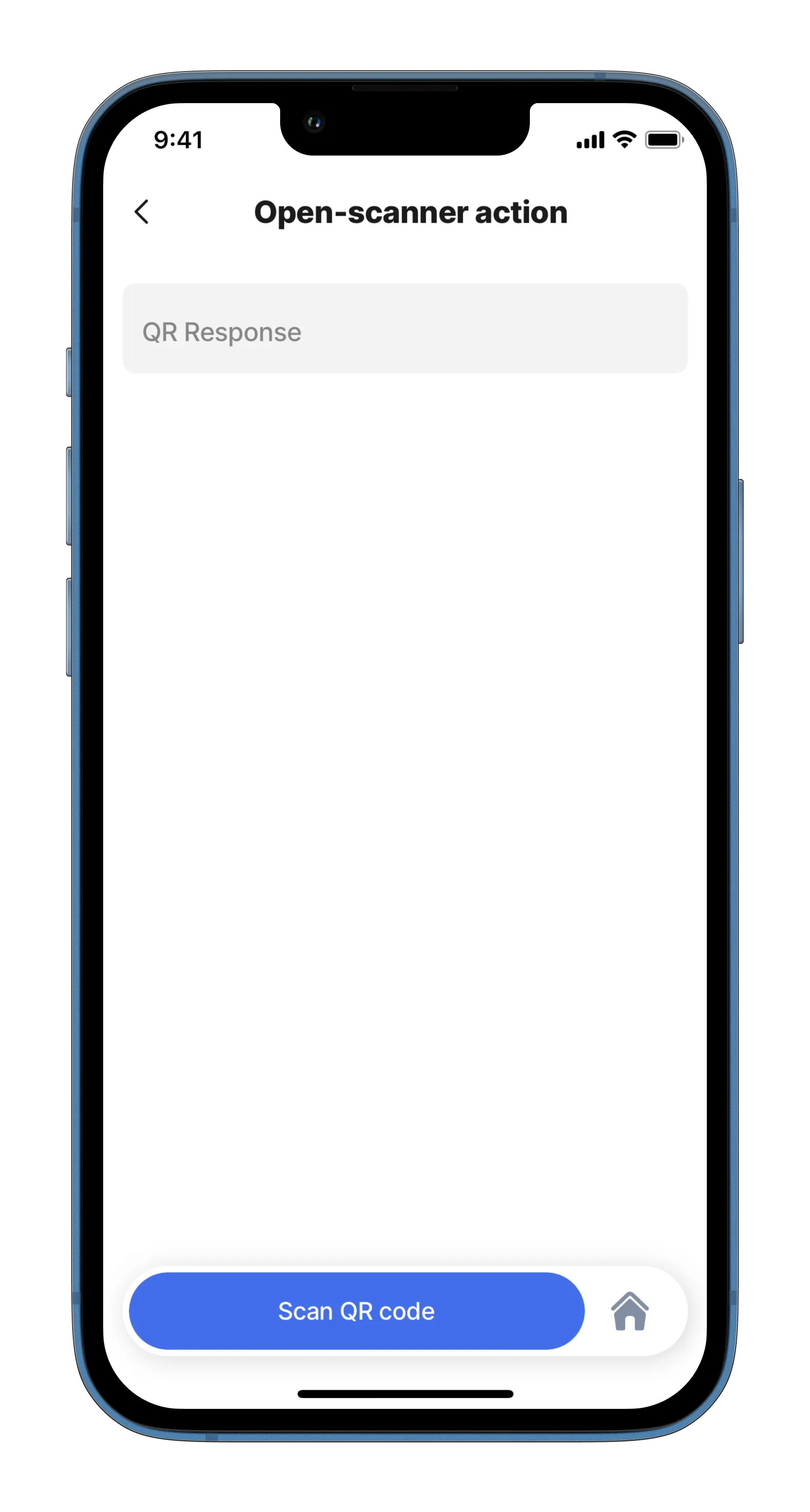 Open scanner Open scanner